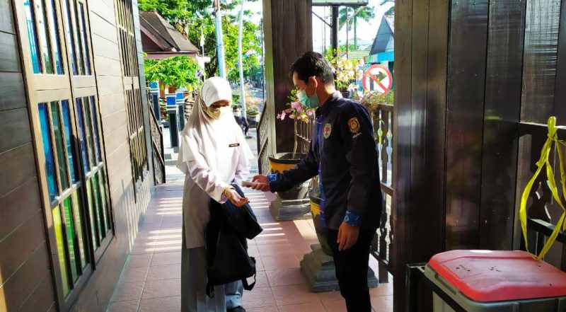 Protokol kesehatan di lingkungan sekolah