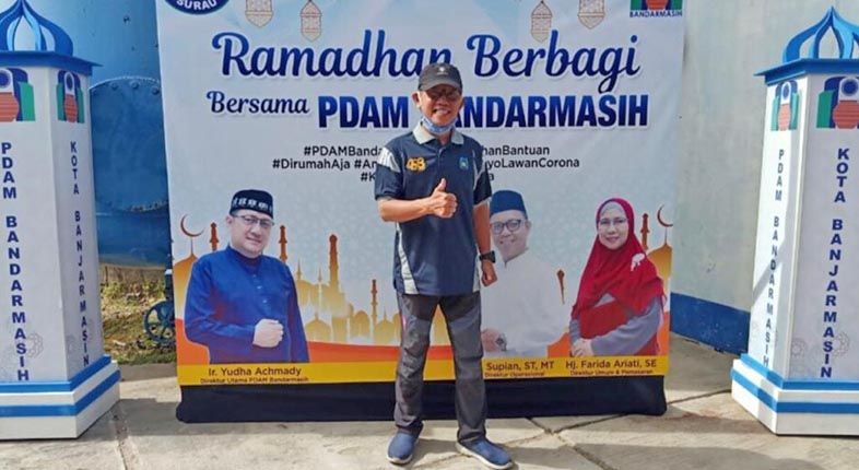 PDAM Bandarmasih sambur Ramadhan