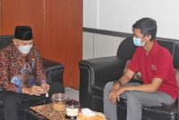 (Plh) Walikota Banjarmasin menerima kunjungan Ikatan Mahasiswa Banjarmasin (Ikmaban)
