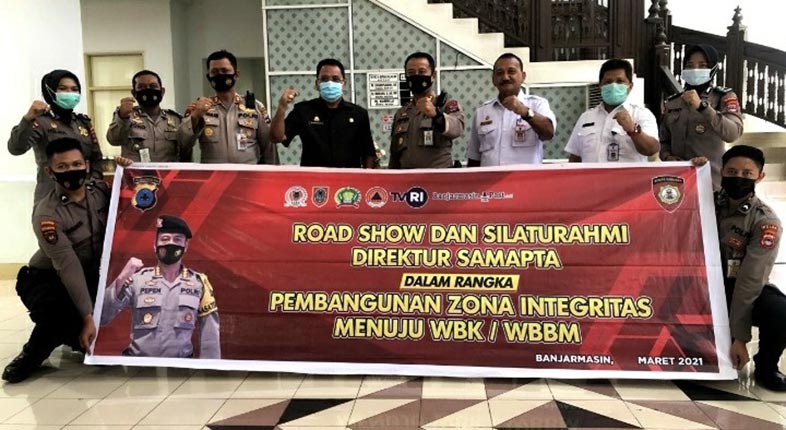 Polda Kalsel berkunjung ke DPRD provinsi Kalsel