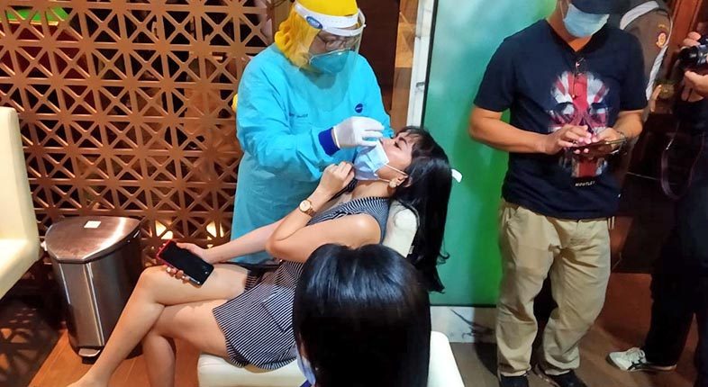 Rapid Test Antigen Pegawai THM di Kota Banjarmasin