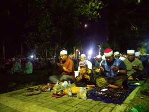 Suasana Nisfu Syaban di Mesjid Sabilal Muhtadin tahn 2021