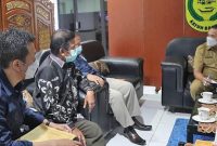 silaturrahmi dari Komisi Pemilihan Umum (KPU) kota Banjarmasin terkait koordinasi persiapan PSU