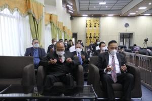 rapat Paripurna dengan agenda Penyampaian Rekomendasi DPRD Kota Banjarmasin terhadap Lkpj Walikota tahun 2020