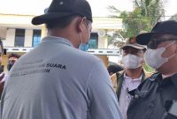 Ketua KPPS di TPS 001 Basirih Selatan, Syamsir Alam