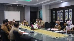 Pemerintah kota Banjarmasin menggelar rapat terkait pembahasan penyederhanaan birokasi di lingkungan Pemko Banjarmasin (2)