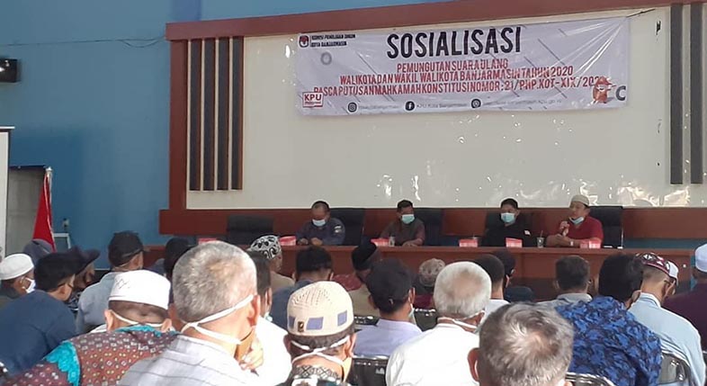 Sosialisasi PSU Wali Kota Banjarmasin