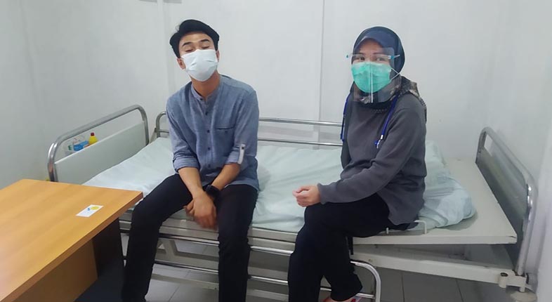 Suasana di Klinik Kesehatan Emerald Care