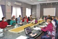 kegiatan ekspos pembangunan Instalasi Farmasi dan Puskesmas Sungai Andai