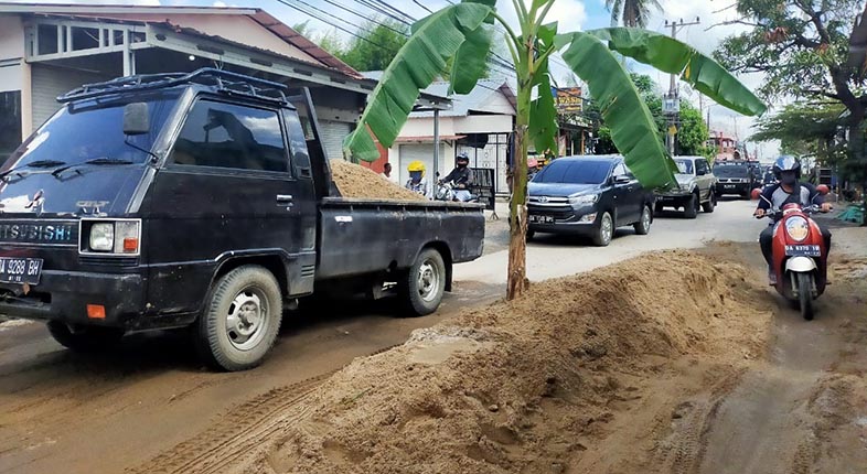 Jalan Cemara Ujung Kota Banjarmasin