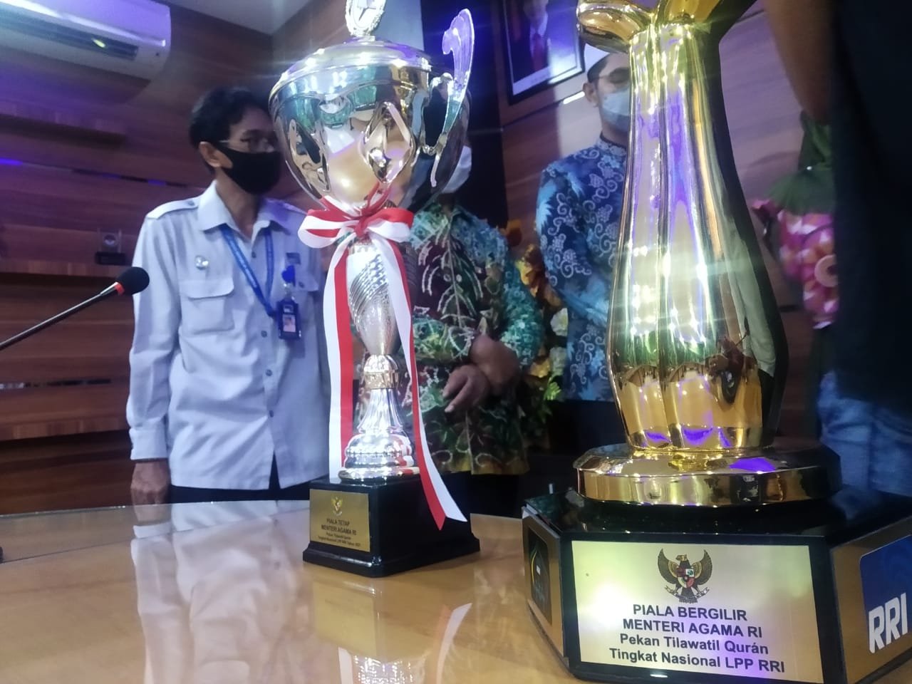 Pasangan qari dan qariah yang diutus pada Pekan Tilawatil Quran (PTQ) Nasional RRI ke-51 diketahui telah mengukir sejarah baru bagi prestasi yang didapat RRI Banjarmasin