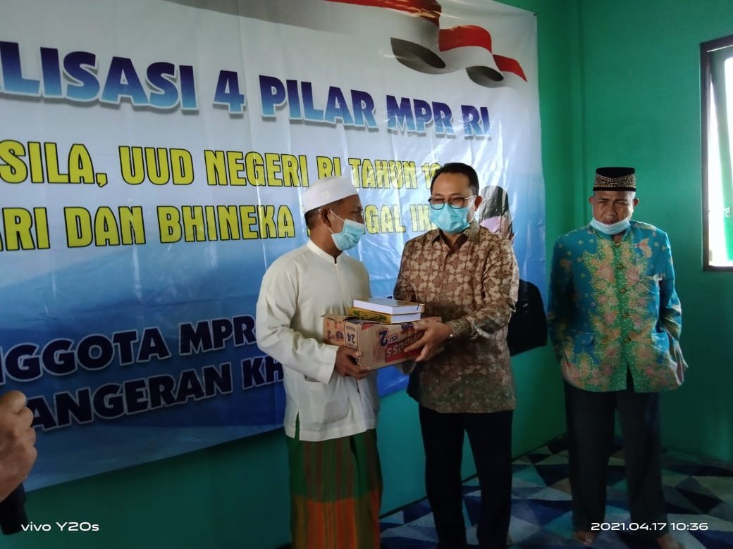 Pangeran Khairul Saleh sosialisasi 4 pilar Pangeran Khairul Saleh sosialisasi 4 pilar