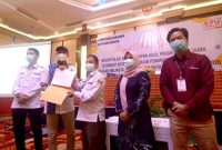 rapat pleno terbuka yang digelar Komisi Pemilihan Umum (KPU) Kota Banjarmasin