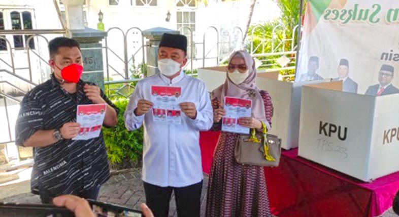 DPD Golkar Kota Banjarmasin langsung melakukan perhitungan cepat berdasarkan hasil C1 yang diterima dari para saksi (1)