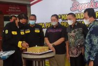 Marching Band Gita Patria Pramuka (MB GPP) mendapat apresiasi oleh Pelaksana Harian (Plh) Sekretaris Daerah (Sekda) Kota Banjarmasin