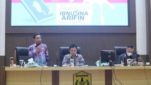 Rapat Koordinasi Pejabat Daerah Tahun 2021, dengan Tema Meningkatkan daya saing UMKM yang berbasis Ilmu Pengetahuan dan Teknologi