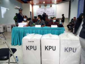 Rekapitulasi suara hasil Pemungutan Suara Ulang (PSU) Pemilihan Gubernur dan Wakil Gubernur (1)