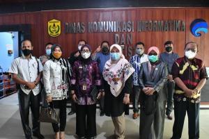 Komisi III Dewan Perwakilan Rakyat Daerah (DPRD) Kabupaten Tabalong di Ruang Rapat Kalpataru, Balaikota Banjarmasin (3)