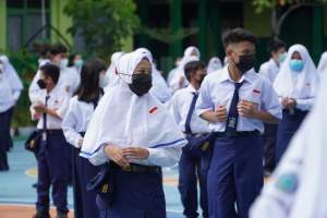 PTM TETAP Dilanjutkan di Banjarmasin Meski Ditemukan Siswa dan Guru Terpapar Corona (3)