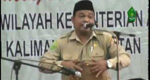Kepala Seksi Bimbingan Masyarakat Islam Kantor Kementerian Agama Kota Banjarmasin H.Ahmad Sya’rani,S.Ag.,M.Ag