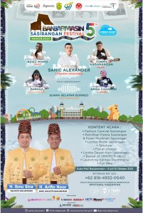 BANJARMASIN Sasirangan Festival ke-5 Tahun 2021 Berlangsung Tiga Hari