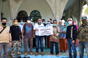 TEBAR BANTUAN, Bank Kalsel Telusur Desa Balimau (2)