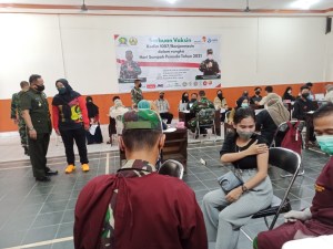 VAKSINASI MASSAL Digelar Kodim 1007, Syarat Perjalanan Jangan Jadi Alasan Utama Bervaksin (2)