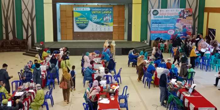 500 LANSIA, Sasaran Khusus Vaksinasi Covid-19 di Kota Banjarbaru (2)