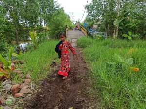 TAGIH JANJI Kampanye Ibnu, Bangun Jalan Simpang Sungai Jelai (2)