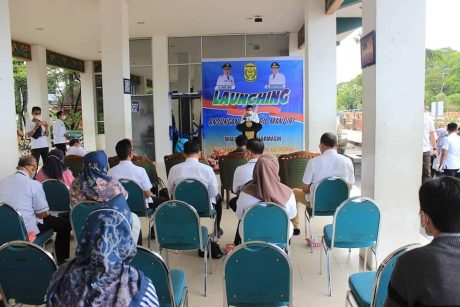 LAUNCHING ADM Digelar Walikota, Dilengkapi Fasilitas Digital di Dukcapil Banjarmasin (3)