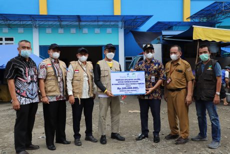 UPZ BANK KALSEL Bantu Warga Ditimpa Musibah Banjir di Hulu Sungai Tengah Rp100 Juta (2)