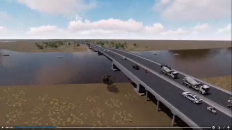 RENCANA DIBANGUN Jembatan Sungai Gampa - Jalan Pramuka (2)