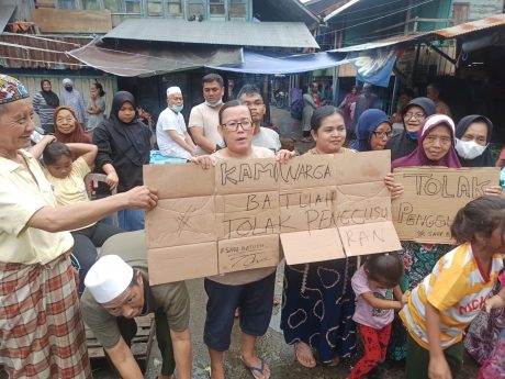TOLAK Penataan, Warga Pasar Batuah (2)