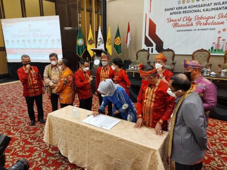 APEKSI Regional V Kalimantan Dukung Pemindahan Ibu Kota Negara (2)