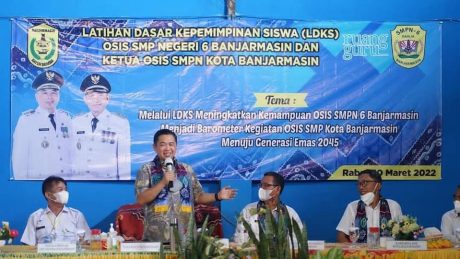 BUKA LDKS Tingkat SMP se-Banjarmasin, Ibnu Paparkan Arti Kepemimpinan (2)