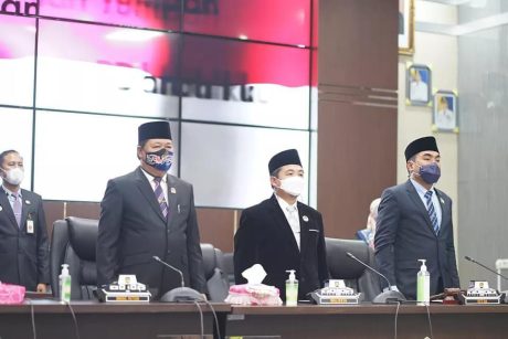 DPRD Kota Banjarmasin Gelar Paripurna Penyampaian Rekomendasi LKPJ 2021 (2)