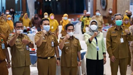 DISOSIALISASIKAN Hingga ke Sudut Kota, Imunisasi Campak di Banjarmasin (2)
