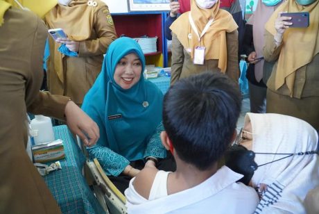 IMUNISASI ANAK, Ketua TP PKK Banjarmasin Ajak Seluruh Pihak Berkolaborasi -2