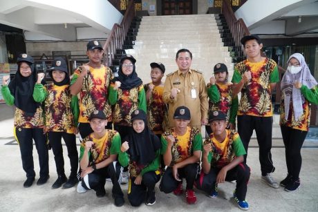 KONTINGEN SOIna Banjarmasin Dilepas untuk Berlaga di Pesonas Tahun 2022-2