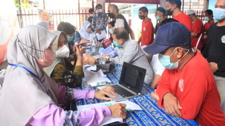 VAKSIN Ratusan Warga Binaan, Lapas Banjarmasin Kerjasama dengan Binda Kalsel (2)