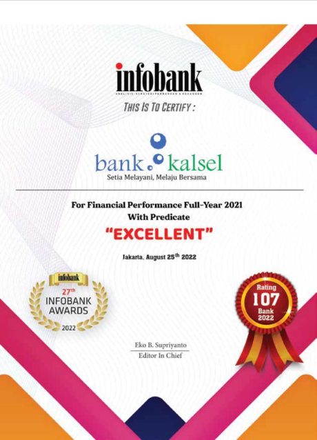 INFOBANK Award 2022 Kembali Disabet Bank Kalsel (2)
