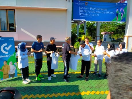 SENAM PAGI Bank Kalsel Bersama Diknas Kalsel (2)