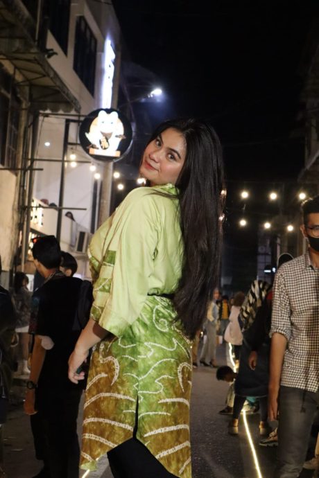 CINTAI Sasirangan Lewat Fashion Street di Dekrashow III (2)