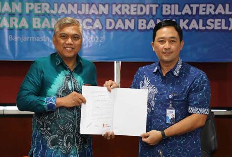 KOMITMEN Dorong Pertumbuhan Ekonomi Daerah, Bank Kalsel Tandatangan Pinjaman Bilateral (2)