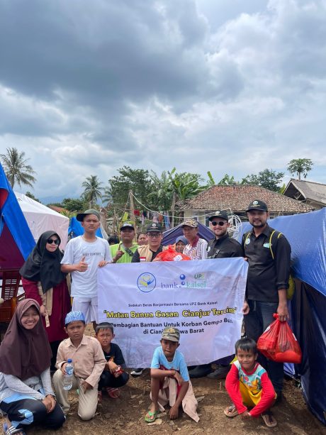 BANTU Gempa Cianjur, UPZ Bank Kalsel Berkolabirasi dengan Sedekah Beras Banjarmasin (2)