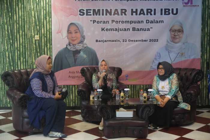 DIDUKUNG Bank Kalsel, FJPI Gelar Dialog Perempuan (2)