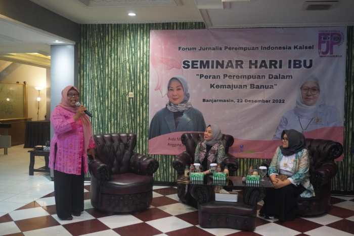 DIDUKUNG Bank Kalsel, FJPI Gelar Dialog Perempuan (3)