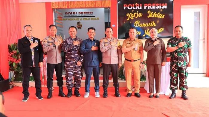 POS INDUK Polresta Banjarmasin Diresmikan, Minimalisir Gangguan Kamtibmas (2)
