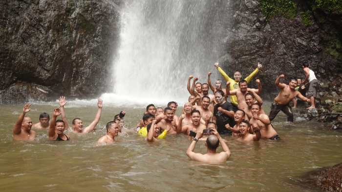 AIR TERJUN Mandin Mangapan, Taman Bumi Meratus yang Mempesona (3)