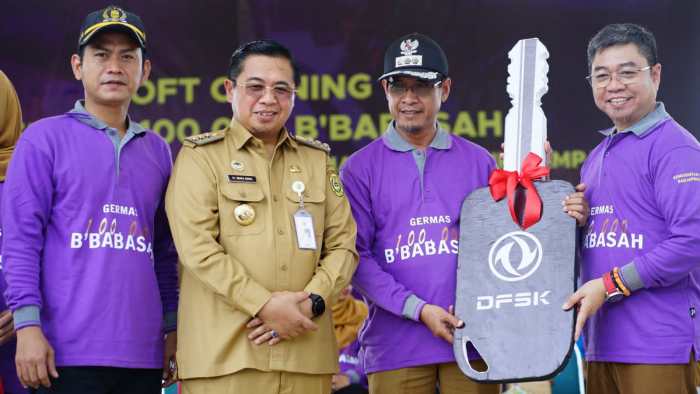 B'BABASAH Ajang Bersihkan 100 Ribu Kolong Rumah di Banjarmasin